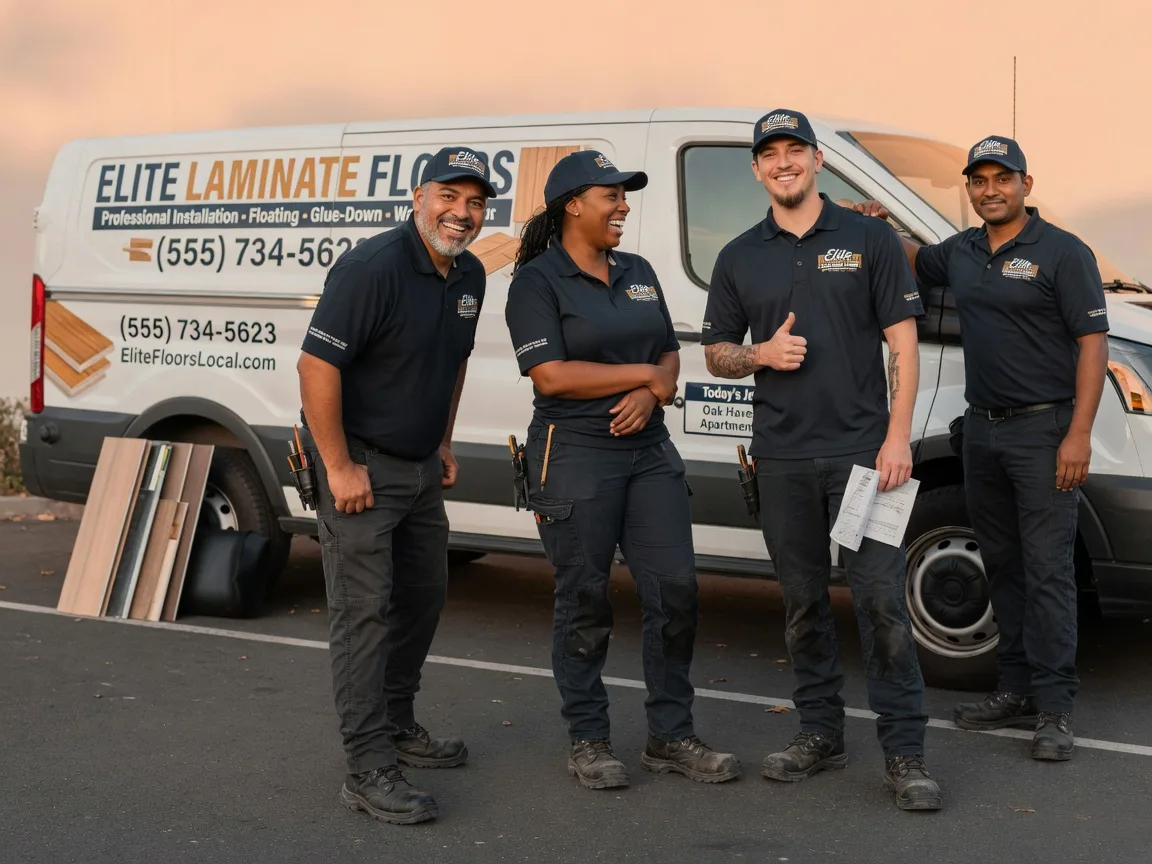 Laminate flooring installation company in Yoder, IN